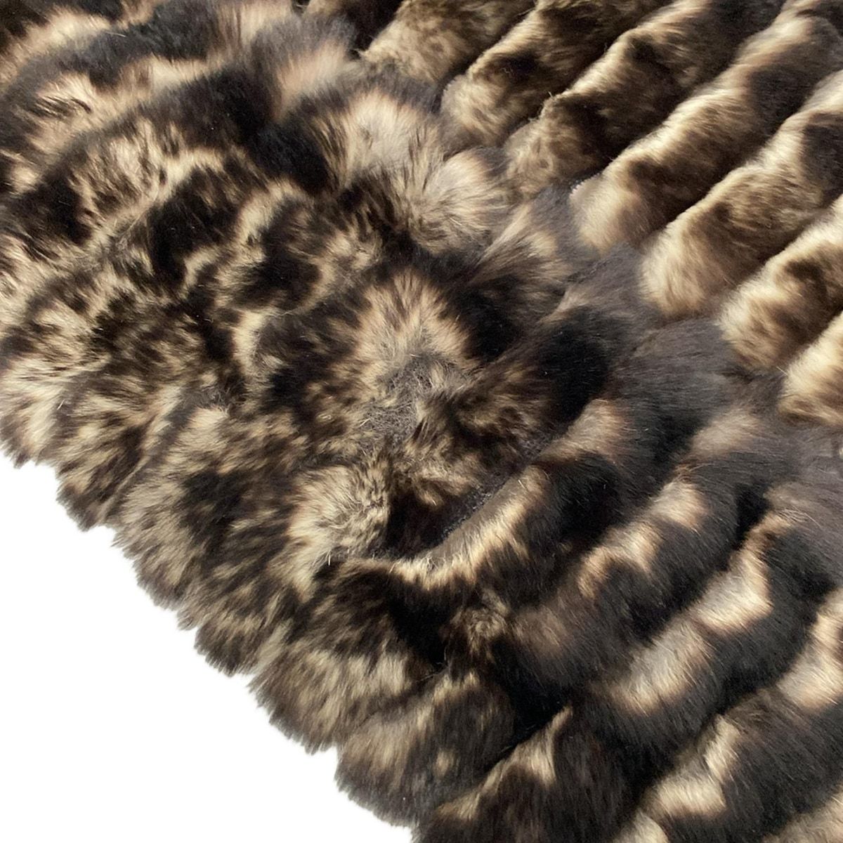 CHANELシャネル　カシミヤ100%マフラー　ダークブラウン　イタリア製 CHANELシャネル カシミヤ100%マフラー ダークブラウン イタリア製