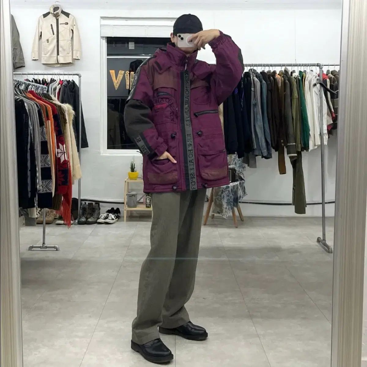 KENSHO ABE WHO フード ジャケット