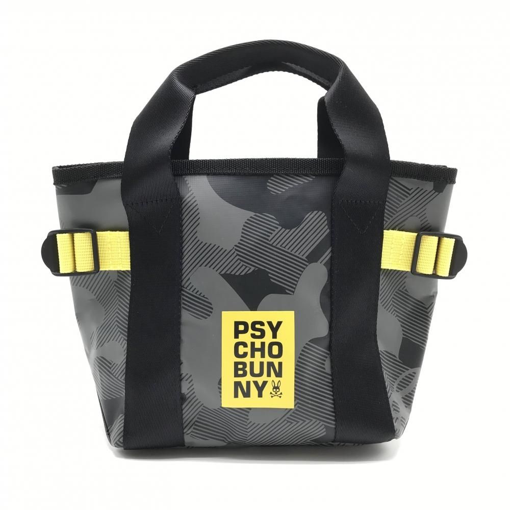 超美品】サイコバニー カートバッグ グレー×黒×イエロー カモフラ 迷彩