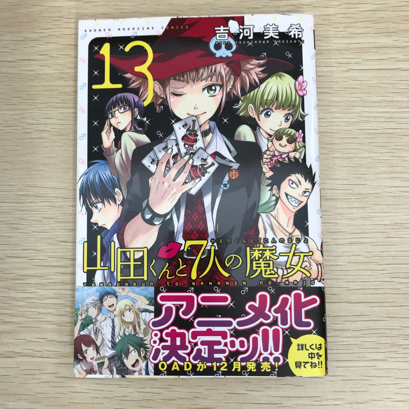 山田くんと7人の魔女 13巻/【作者】吉河美希/GF-0225056440-YP/GF09121