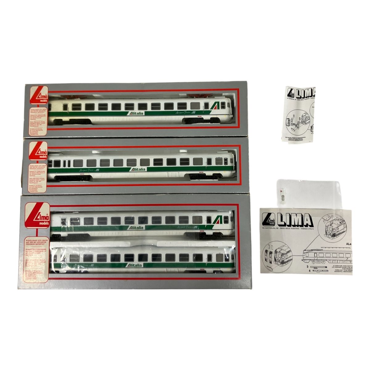 Lima 208354 L 309658 イタリア国鉄 FS ALe 601形 電車 アリタリア塗装 4両セット HOゲージ 鉄道模型