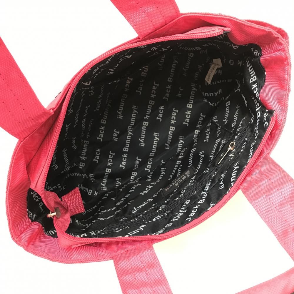 JACK BUNNY ゴルフバッグ ピンク/黒 JACK BUNNY ゴルフバッグ ピンク/黒 Jack Bunny!! ジャックバニー
