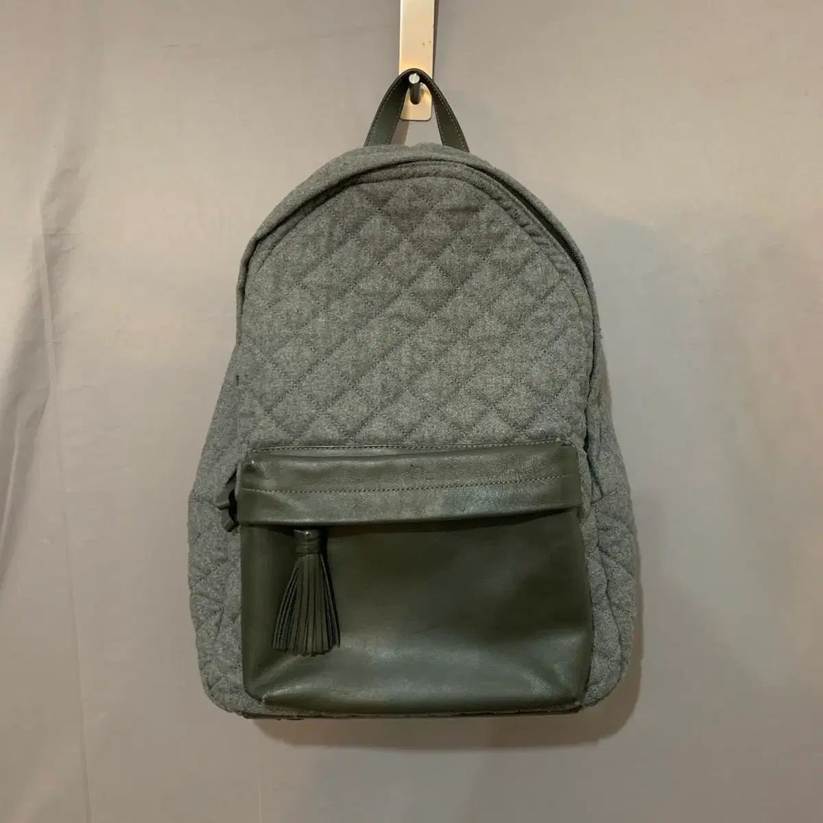 KUHO クホ ウール キルティング バックパック バッグ