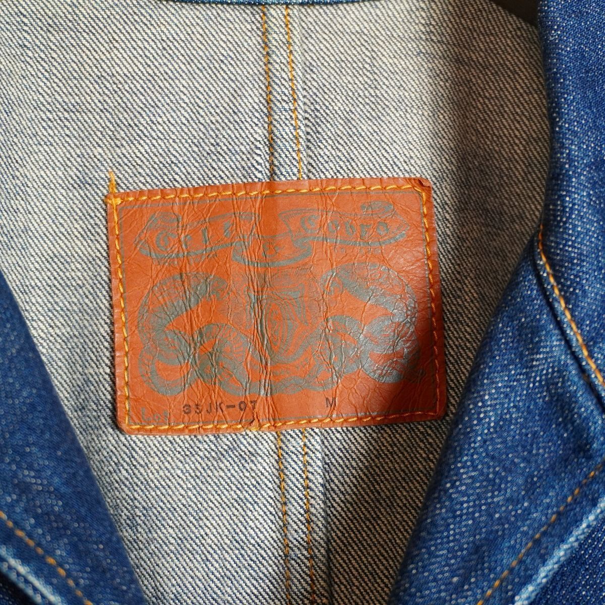 CELT & COBRA デニムジャケット 3SJK-07 希少 CELT&COBRA ケルトアンドコブラ スコーピオン コート 3SJK-07