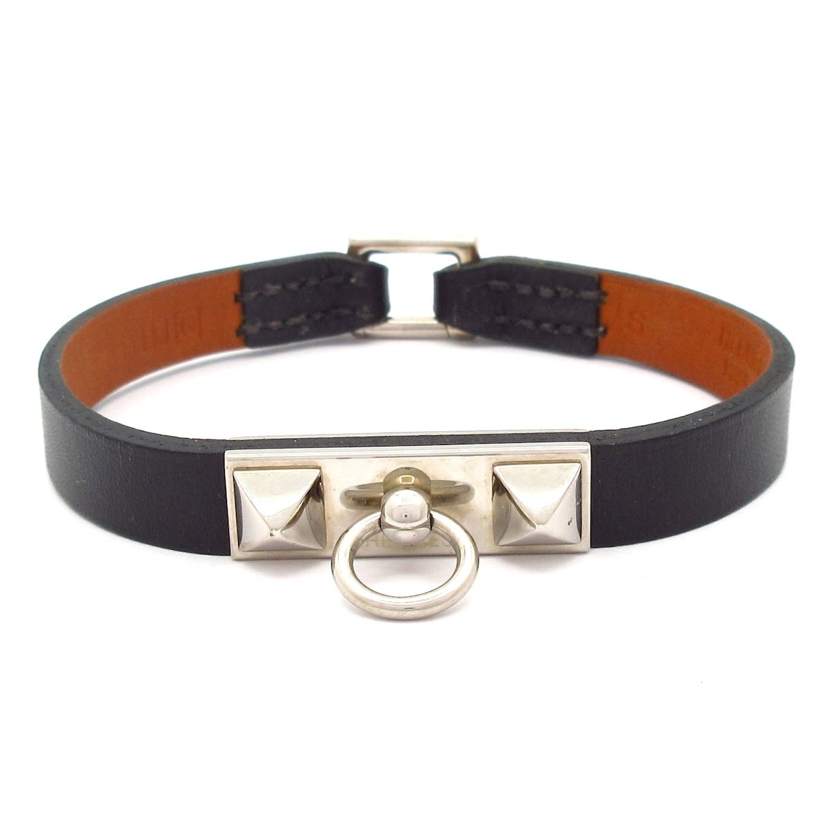 HERMES エルメス ブレスレット S マイクロリヴァル 黒
