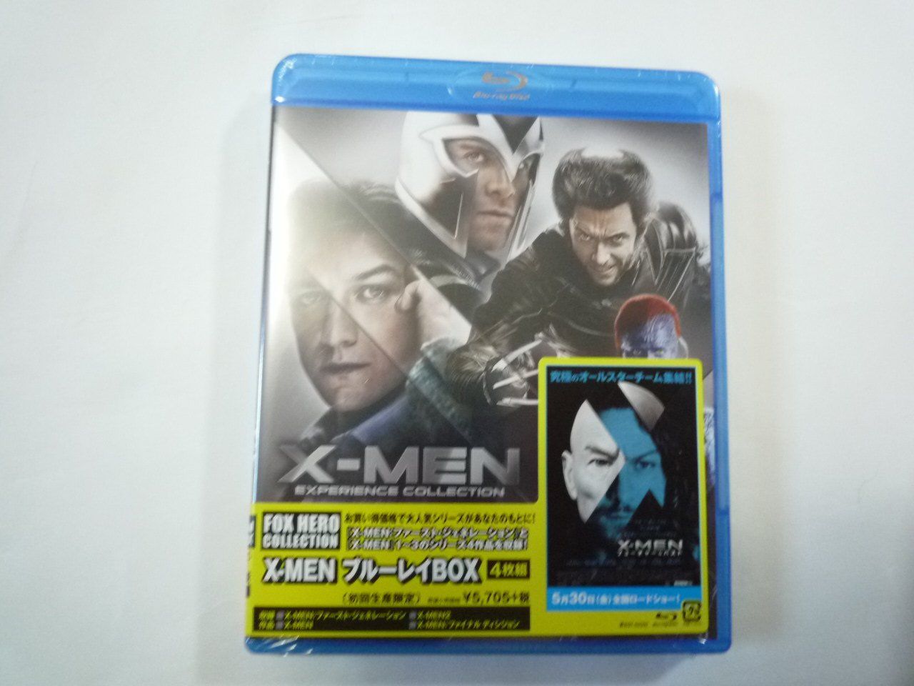 X-MEN ブルーレイBOX(4枚組)『X-MEN:フューチャー&パスト』劇場公開