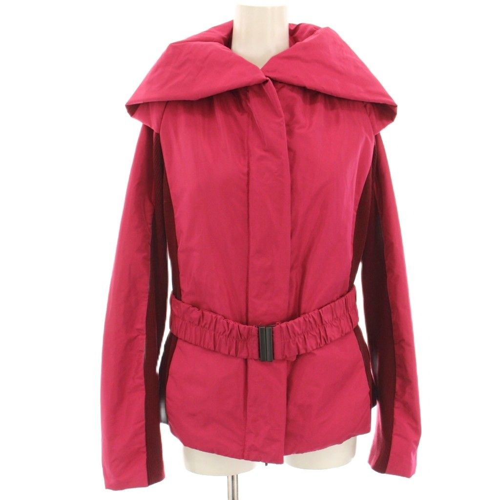 ヒロココシノ HIROKO KOSHINO TRUNK 中綿ジャケット ブルゾン ナイロン