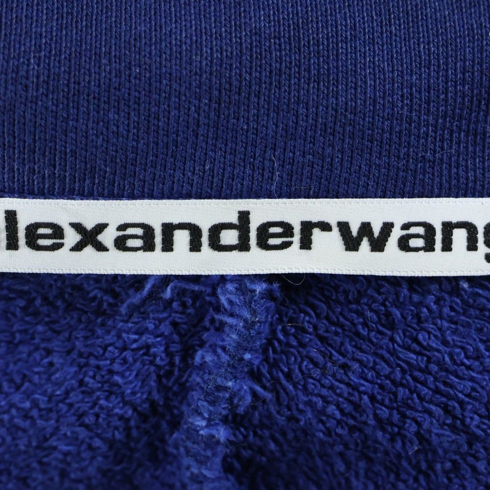 ALEXANDER WANG (アレキサンダーワン) フロントロゴ ハーフジップ