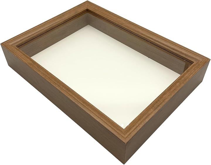 COZENTA 標本箱 シーラケース 昆虫 小型 木製 MDF (ナチュラル, 外寸