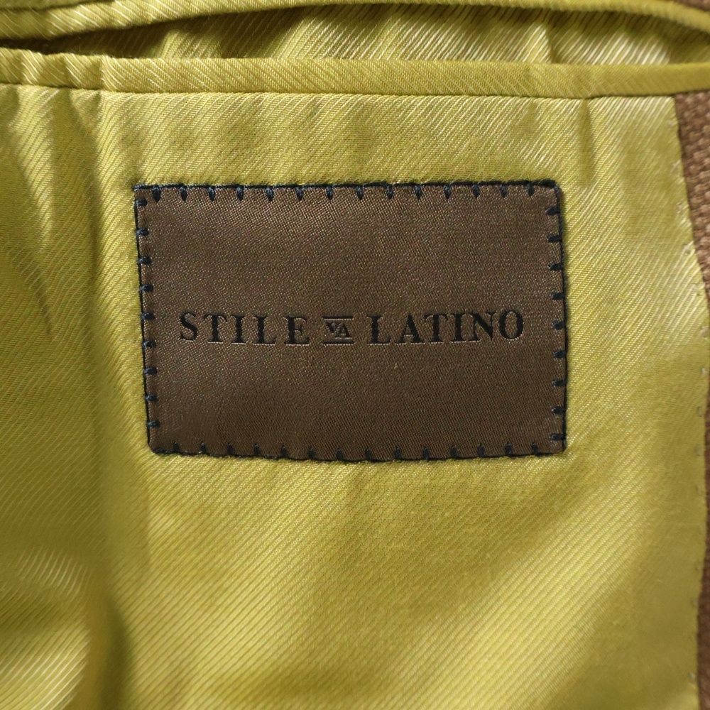 STILE LATINO (スティレラティーノ) コットン ダブルブレスト ピークド