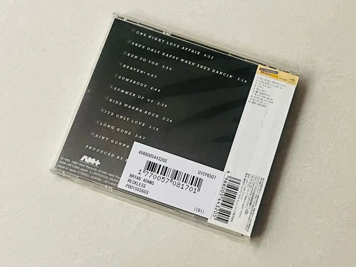 Bryan Adams ／ Reckless - メルカリ