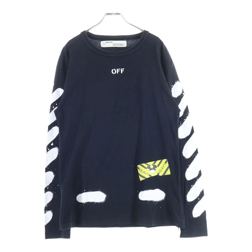 OFF-WHITE (オフホワイト) 17SS DIAG SPRAY L/S TEE ダイアグ スプレー
