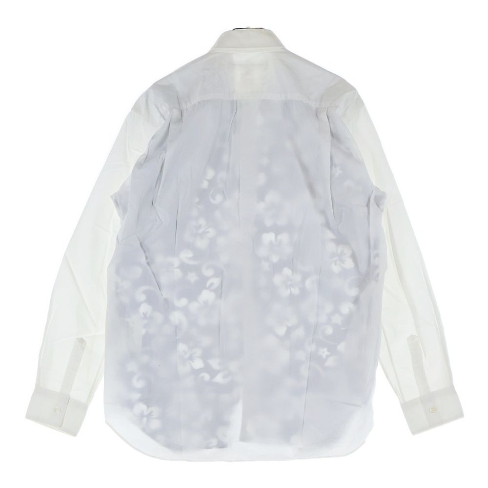 COMME des GARCONS SHIRT 長袖コットンシャツ　フランス製 COMME des GARCONS（コムデギャルソン） フランス製 COMME des GARCONS