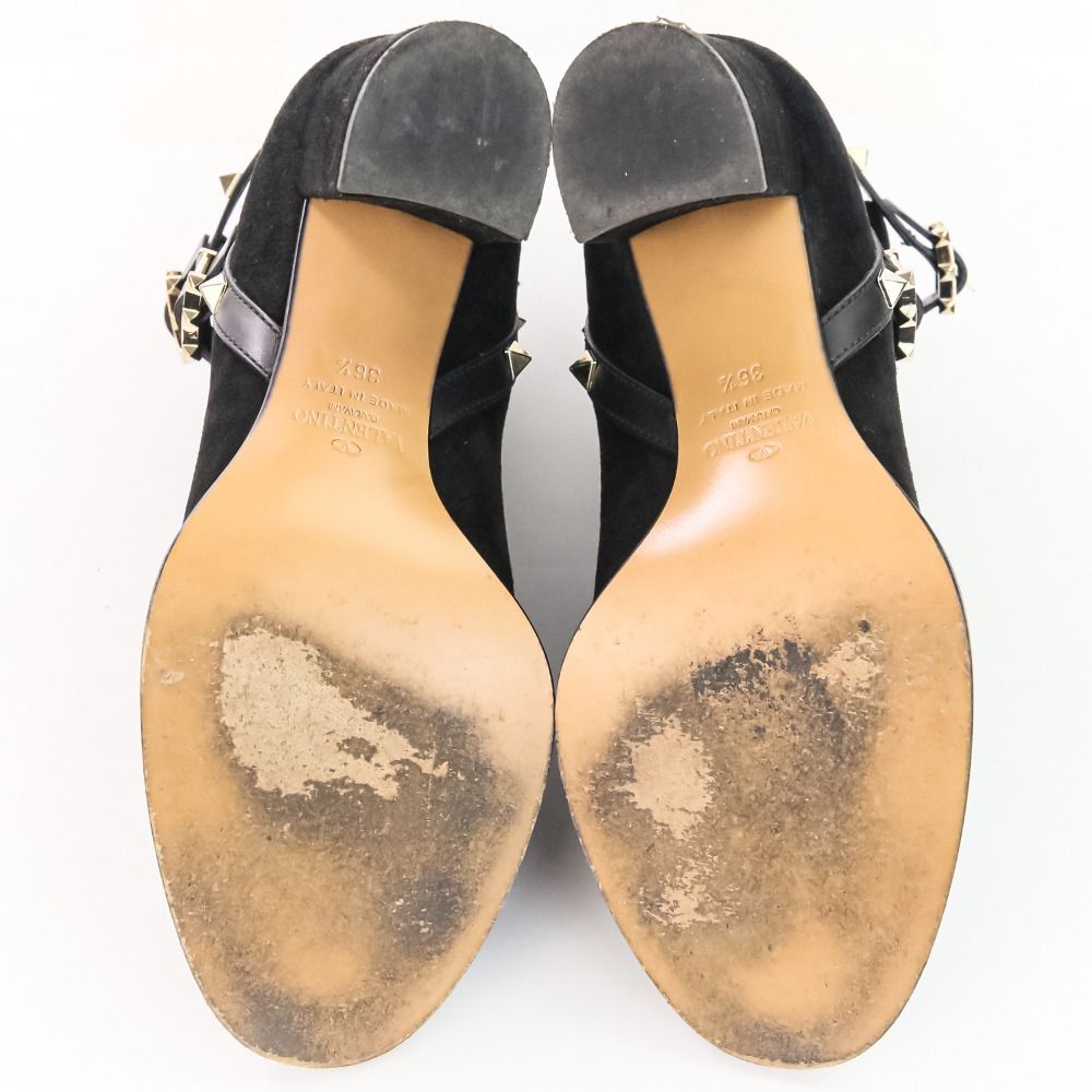 美品 VALENTINO GARAVANI ヴァレンティノガラヴァーニ ロック スタッズ