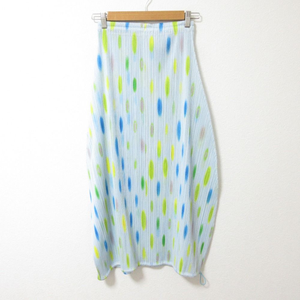 良品 プリーツプリーズ イッセイミヤケ ドット ロング バルーン