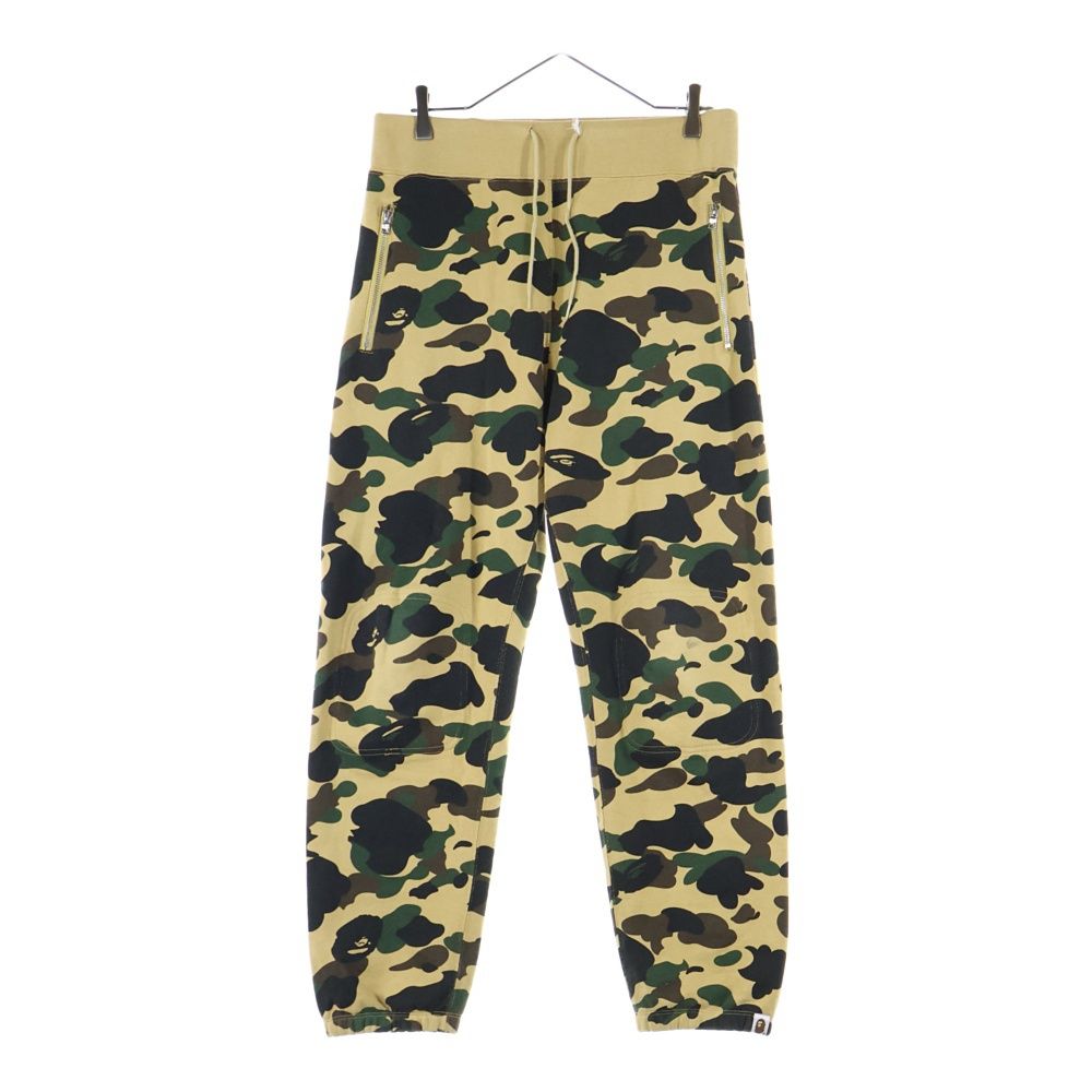 A BATHING APE アベイシングエイプ カモ スウェット ジョガーパンツ マルチ 1860 152 012