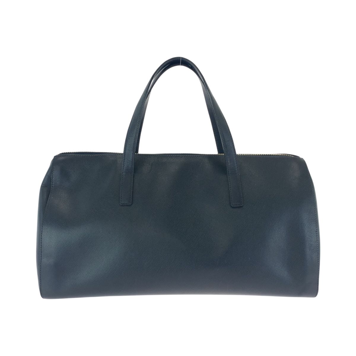 PRADA プラダ ヴィンテージ サフィアーノ ネイビー ゴールド金具