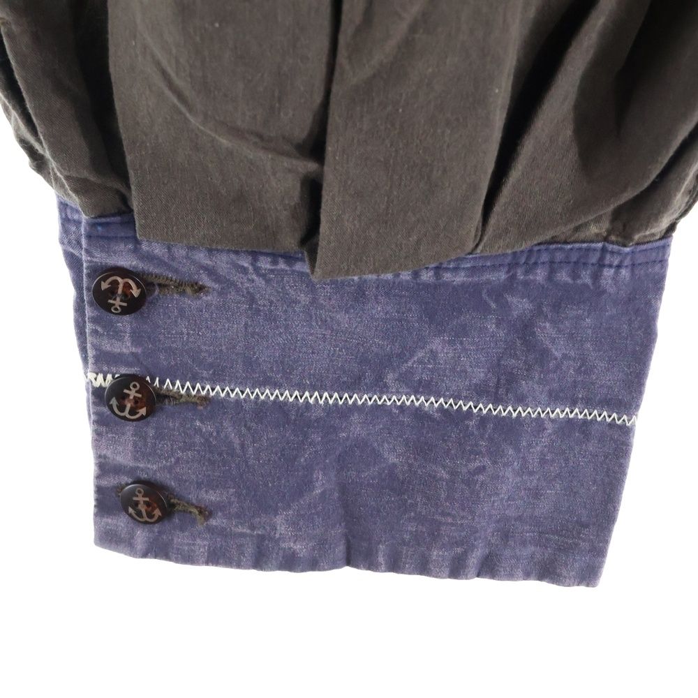 KAPITAL (キャピタル) ドッキング ボタンフライ ワイドバルーンパンツ