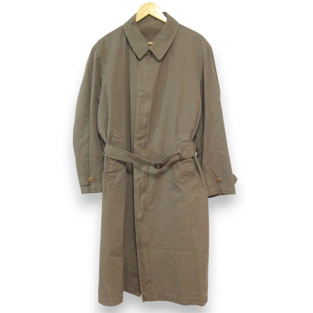 Y s for men ワイズフォーメン ヴィンテージ ベルテッド ステンカラーコート Mサイズ カーキ メンズ 古着 中古 USED - メルカリ
