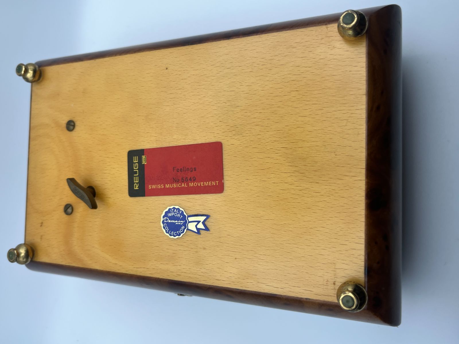 スイスREUGE社 Romance オルゴール イタリア 宝石箱 - メルカリ