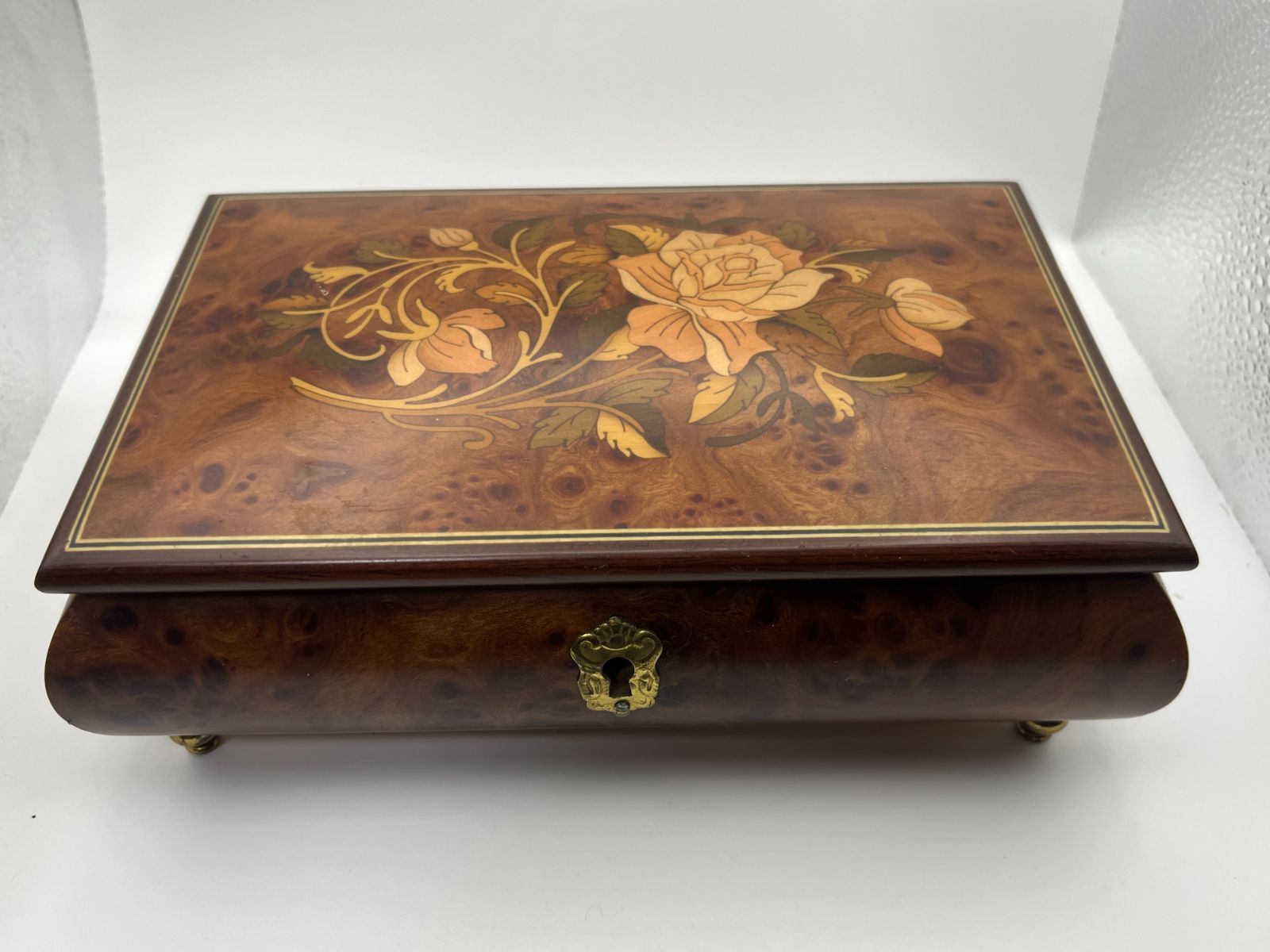 スイスREUGE社 Romance オルゴール イタリア 宝石箱 - メルカリ