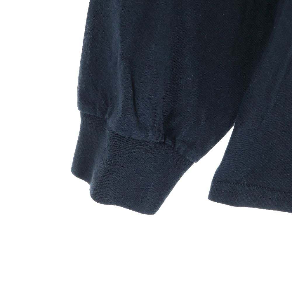 WIND AND SEA (ウィンダンシー) 両面ロゴプリント 長袖 クルーネック T