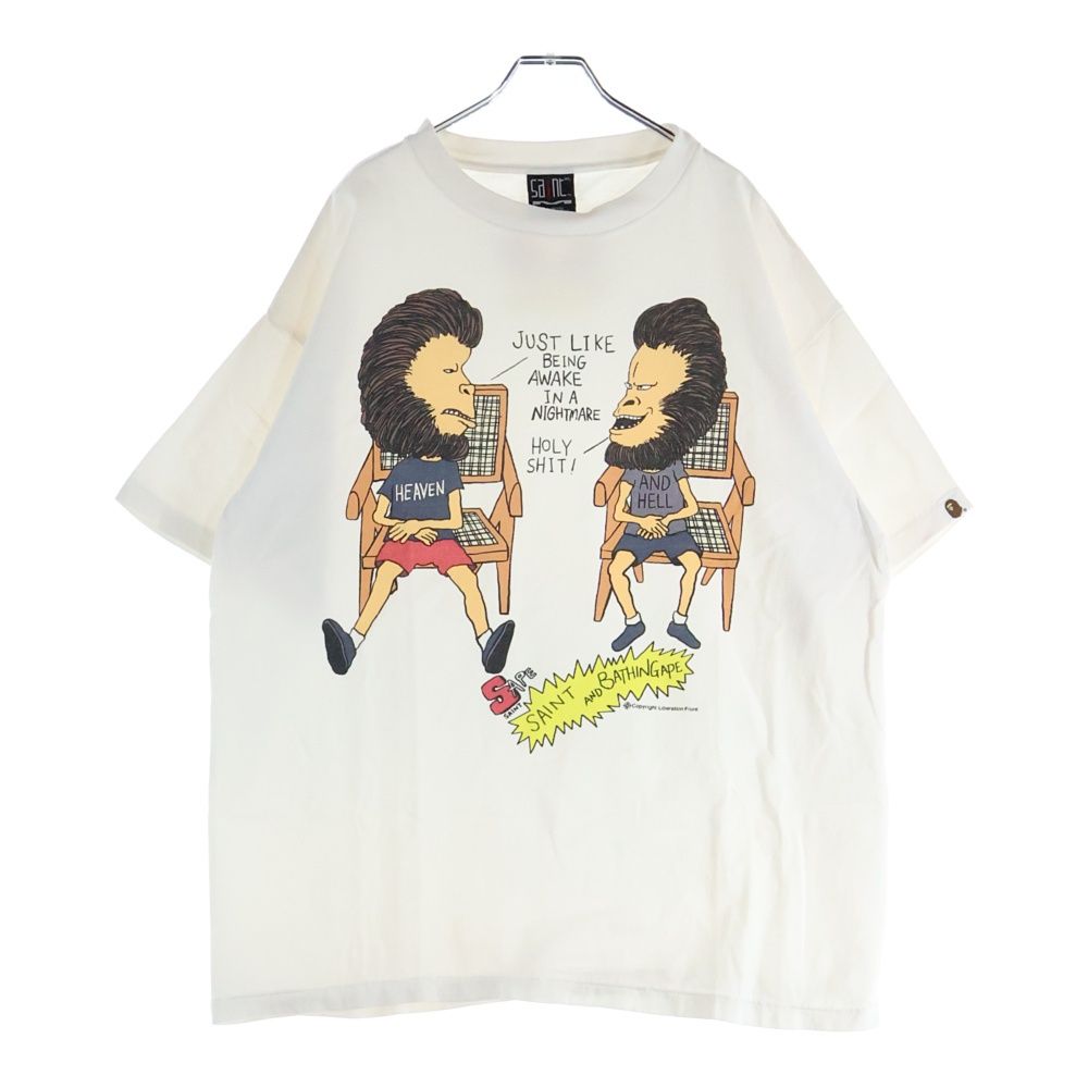 SAINT MICHAEL (セントマイケル) 23SS ×A BATHING APE TEE ア