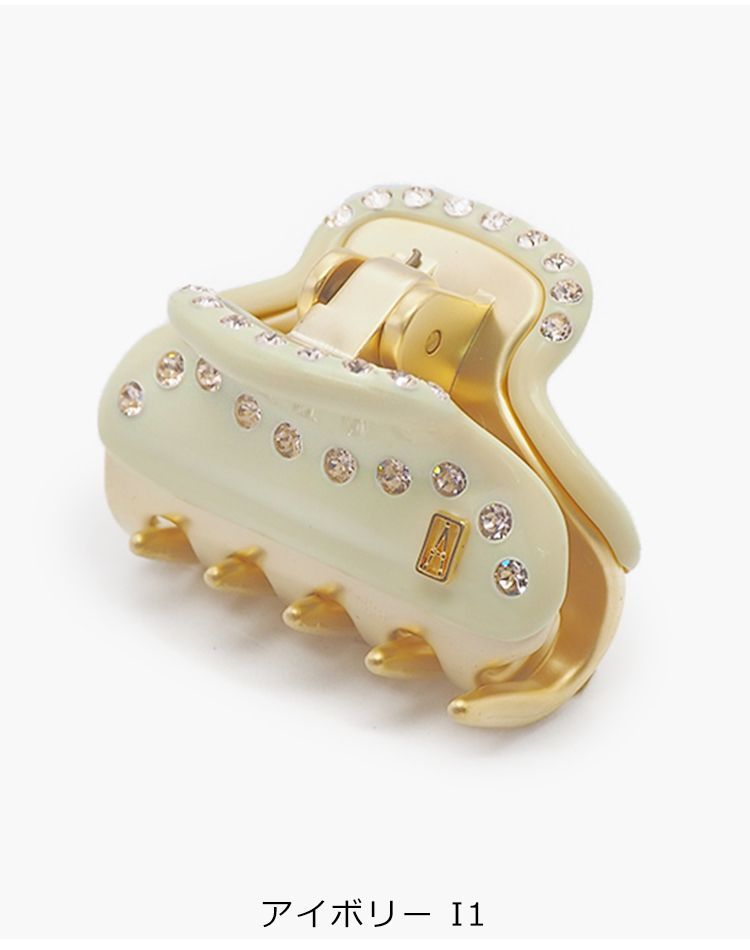 アレクサンドル ドゥ パリ クリップ ヘアクリップ S 前髪 ヴァンドームクリップ アレクサンドルドゥパリ スワロフスキー 3 cm×4.5 cm DE PARIS VENDOME Clip ICC 45-14339-06