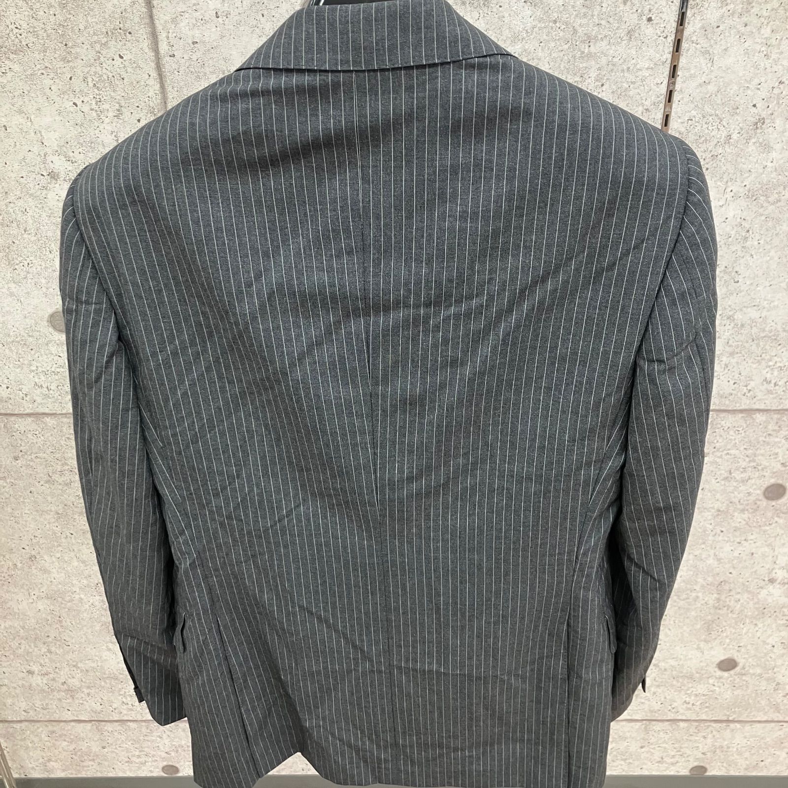 BEAMS ビジネス ジャケット S チャコール