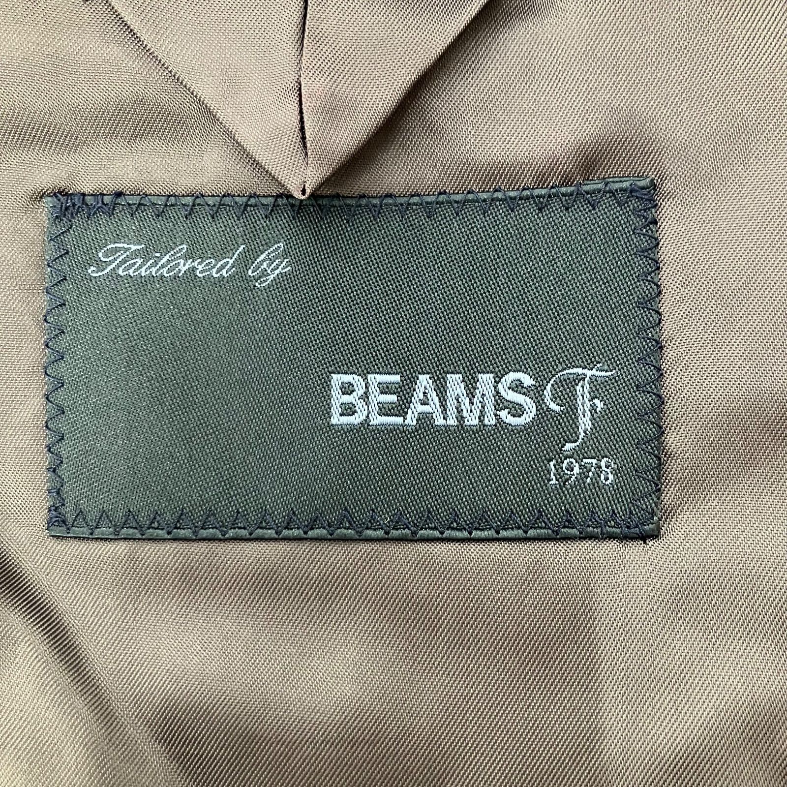  BEAMS ビジネス ジャケット S チャコール スーツジャケット ビジネススーツ