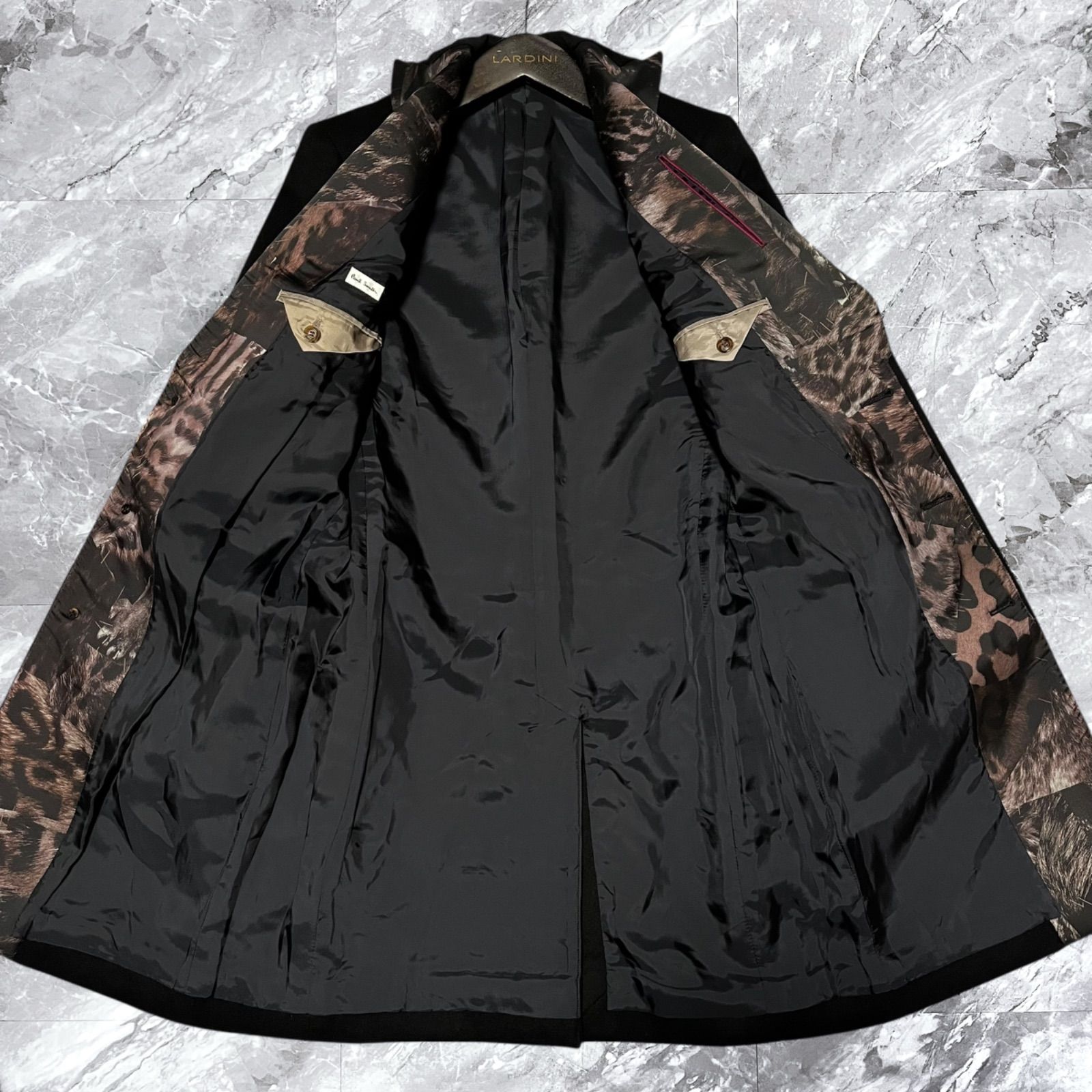 ★極美品★ポールスミス チェスターコート ロング 切替 XL 大き目 イエロー Paul Smith - ポールスミス コートの通販 by とみこ's shop｜ポール