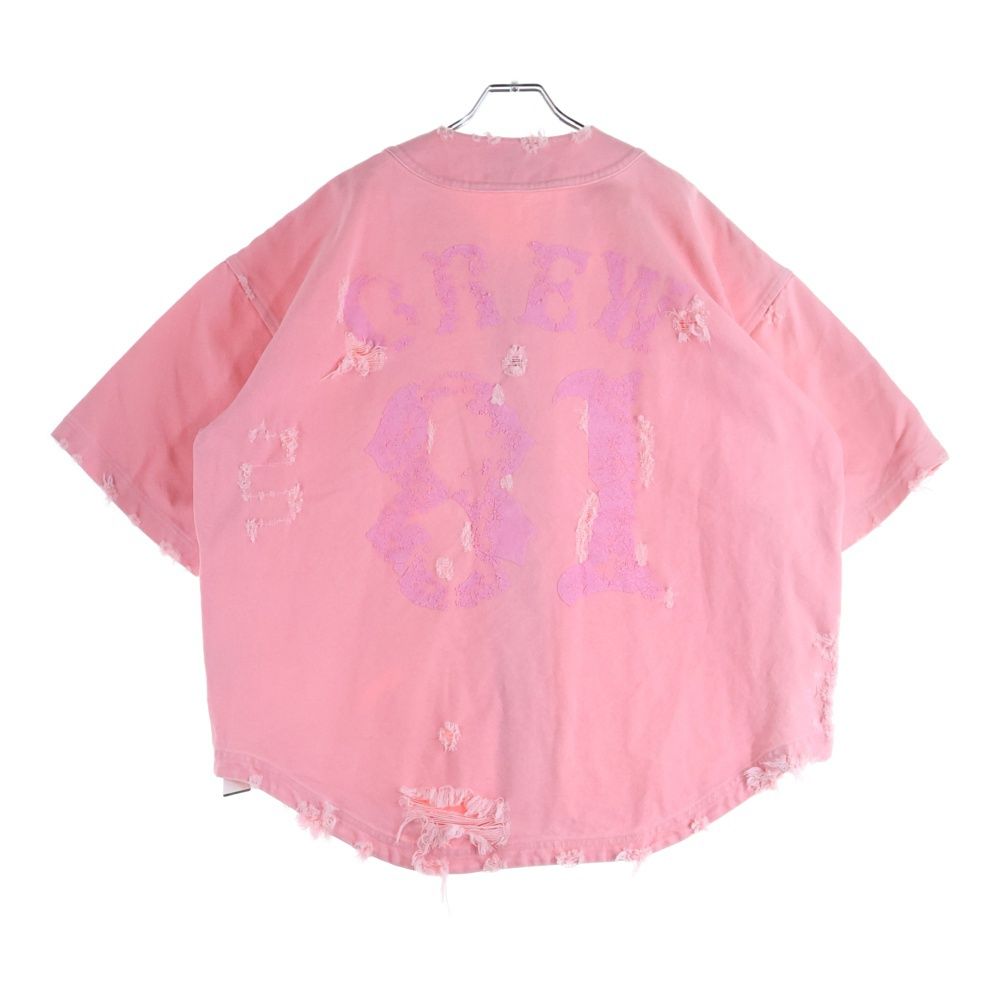 cvtvlist (カタリスト) 22AW DAMEGED BASEBALL SHIRTS ダメージ加工