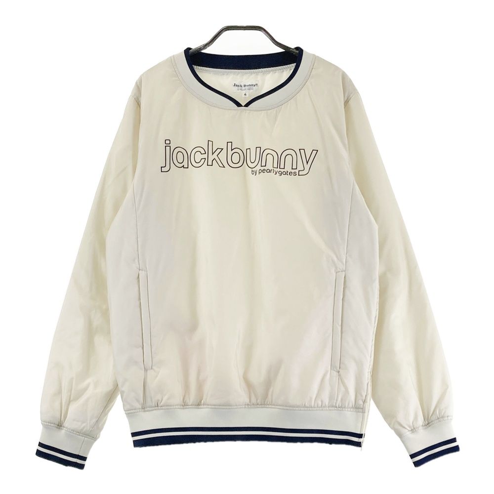 サイズ：4 JACK BUNNY ジャックバニー 中綿プルオーバー ホワイト系