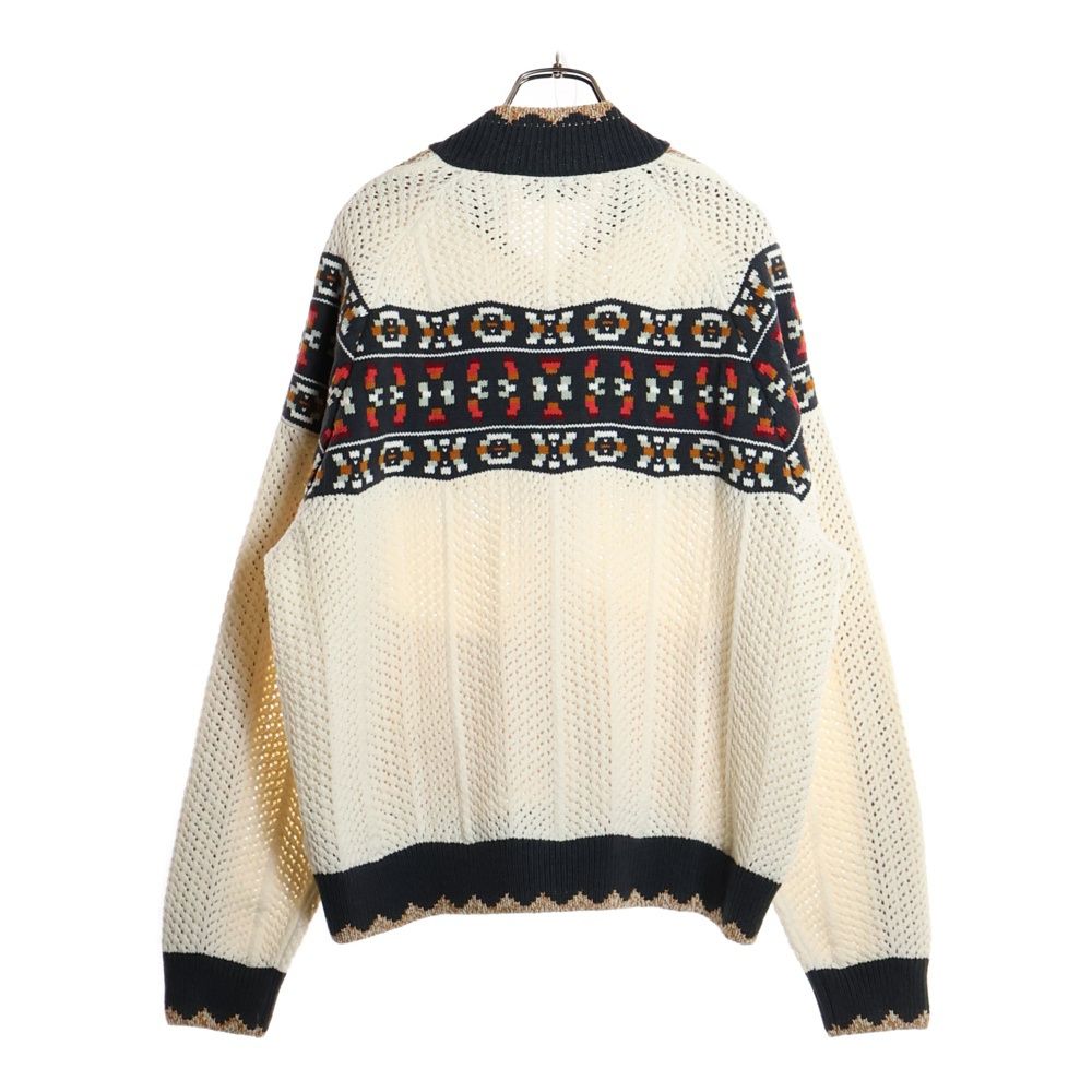 adidas Originals アディダスオリジナルス ×CLOT クロット CROCHET SST TT BY EDISON CHEN クロシェニット トラックトップ ジップアップブルゾン IM 7909 ベージュ