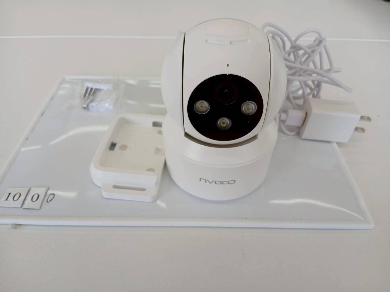 2K超高画素 ・夜間カラー撮影】 COOAU 防犯カメラ 屋外 ワイヤレス