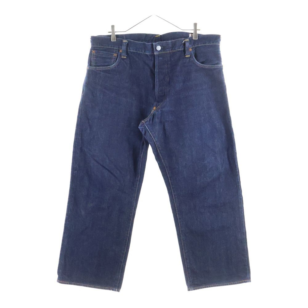 メンズ EVISU (エビス) Straight Denim パッチ ストレートデニムパンツ 