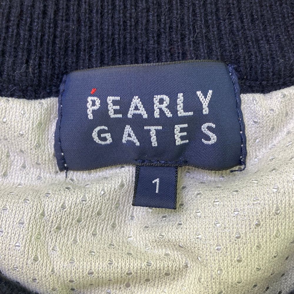 ゴルフ サイズ：1 PEARLY GATES パーリーゲイツ 2024年 裏地付きニット