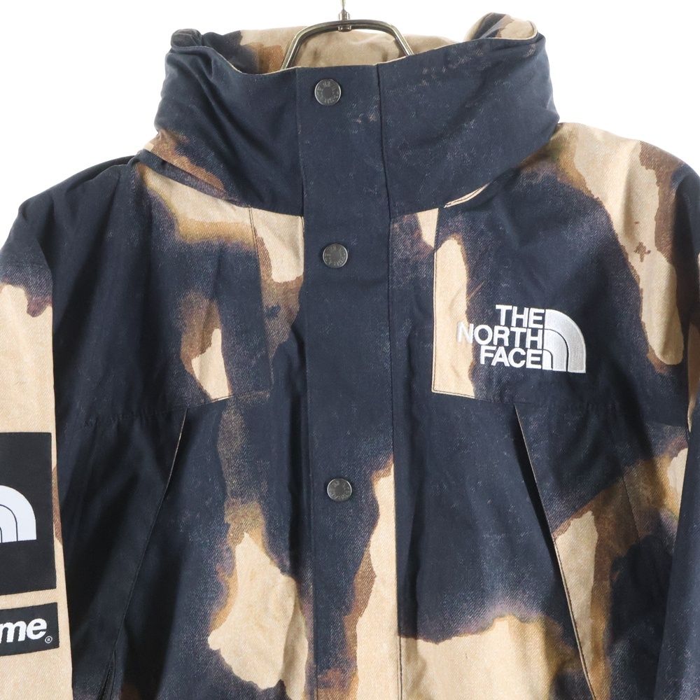 SUPREME (シュプリーム) 21AW × THE NORTH FACE Bleached Denim Print