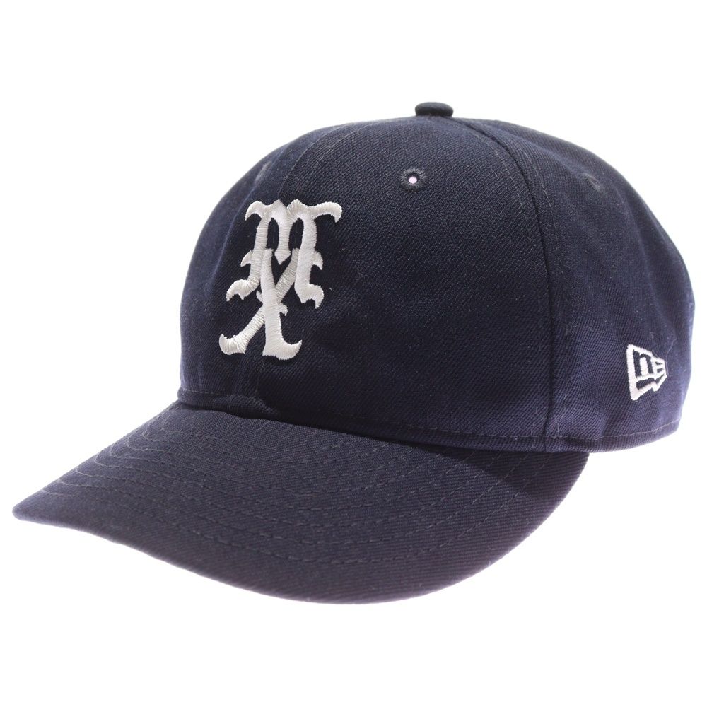 SAINT MICHAEL セントマイケル 24 SS NE_CAP MX ニューエラ ロゴ刺繍 ベースボールキャップ 帽子 ネイビー SM YS 8 0000 C 58