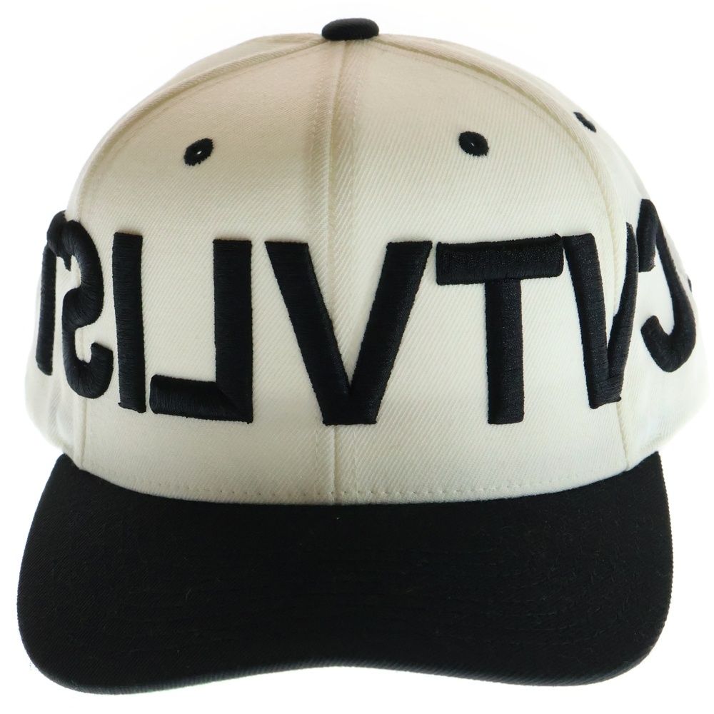 cvtvlist (カタリスト) 23SS レザースナップバック エンブロイダリー