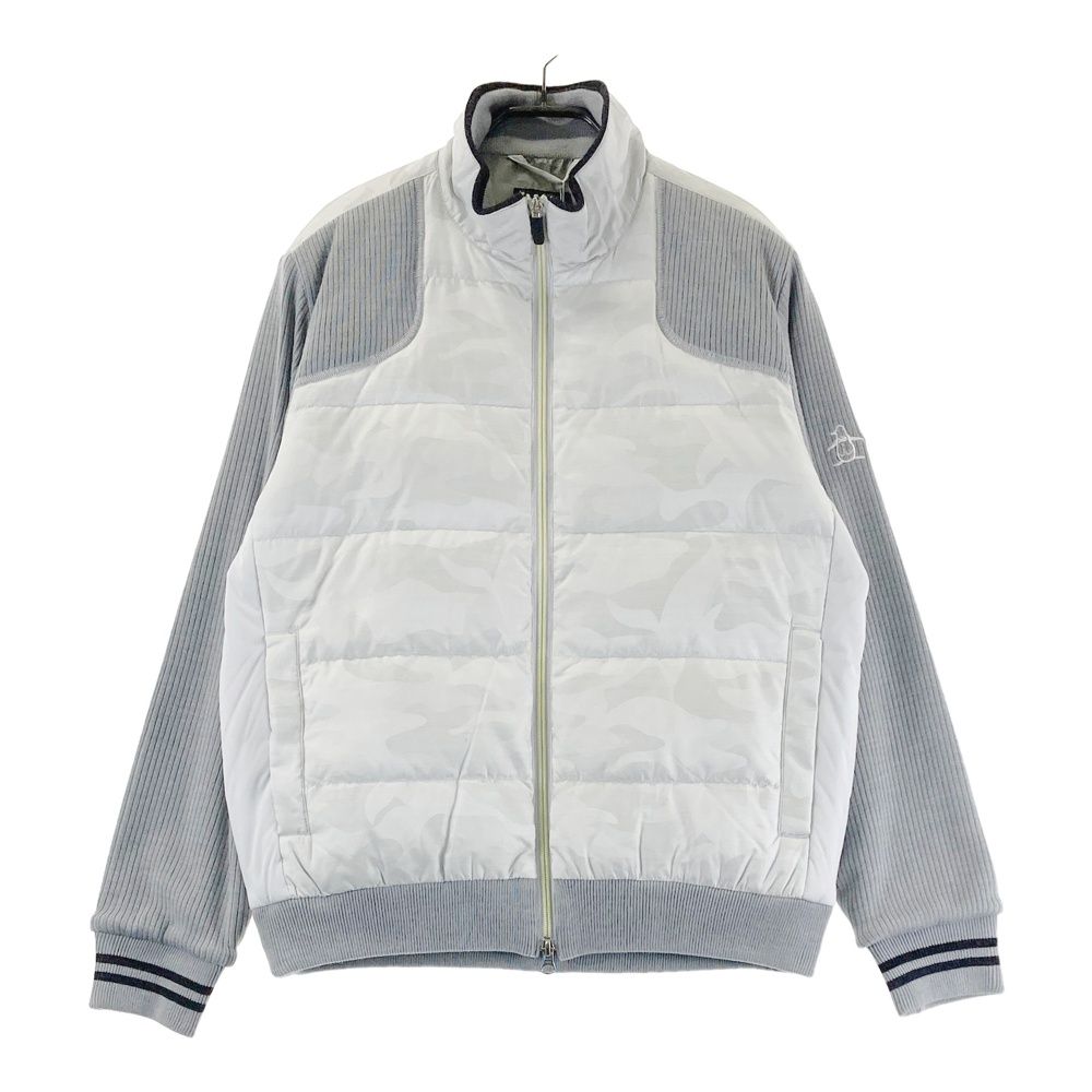 【極美品・近年・サイズL】マンシングウェア　ゴルフジャケット　中綿　ニット切替 極美品・近年・サイズL】マンシングウェア ゴルフジャケット 中綿