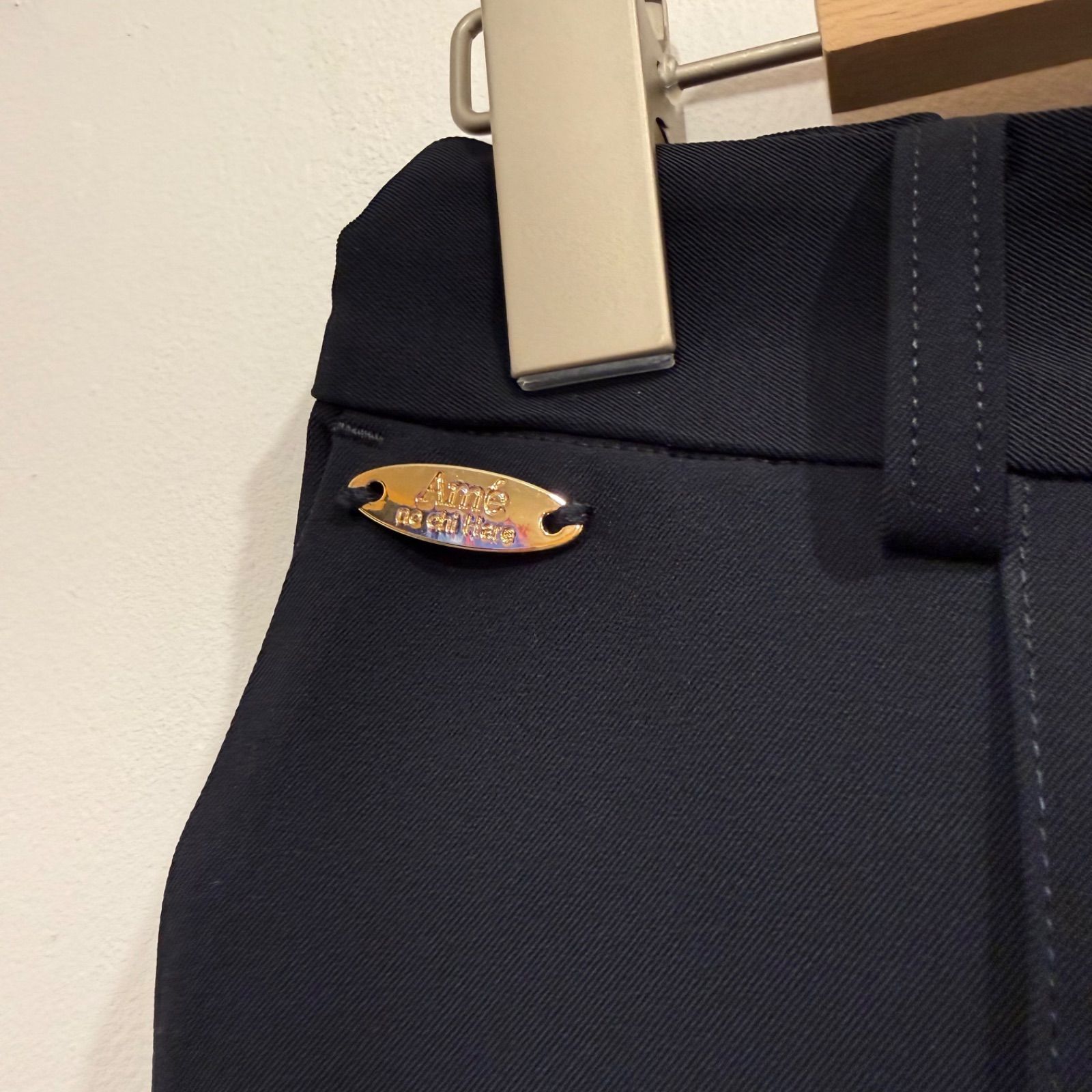 Ame no chi Hare アメノチハレ パンツ スラックス ネイビー 【Keep