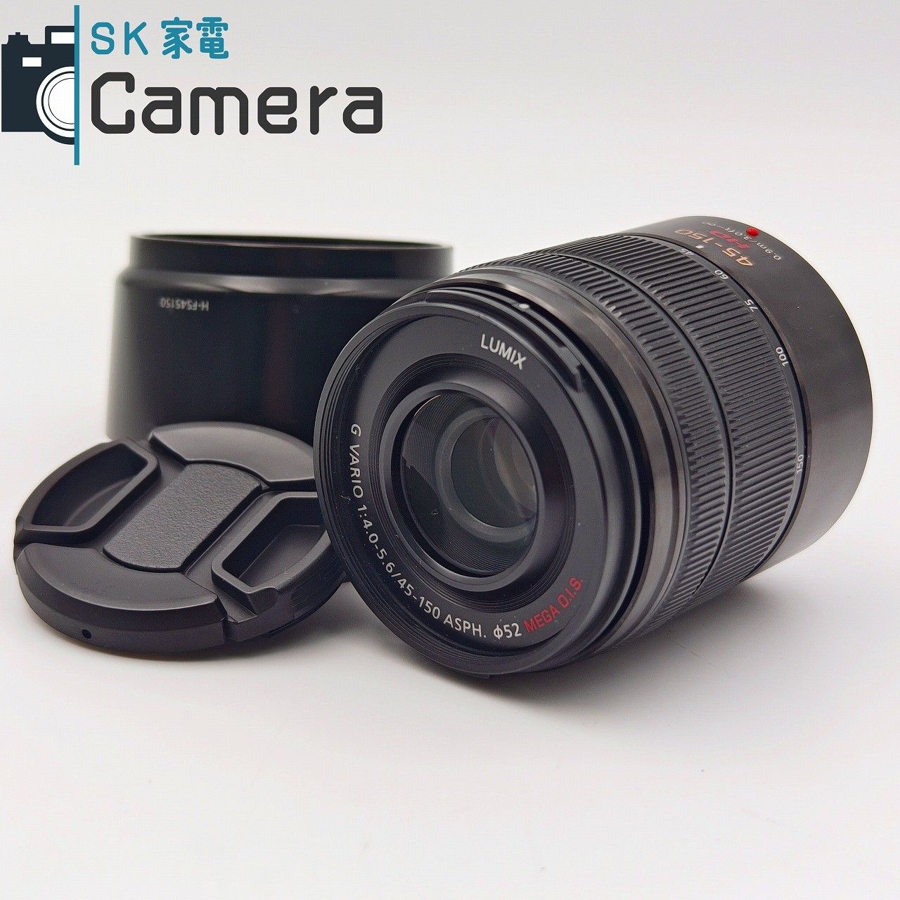 Panasonic LUMIX G VARIO 45-150ｍｍ F 4-5.6 ASPH. MEGA O.I.S. パナソニック H-FS 45150 マイクロフォーサーズ