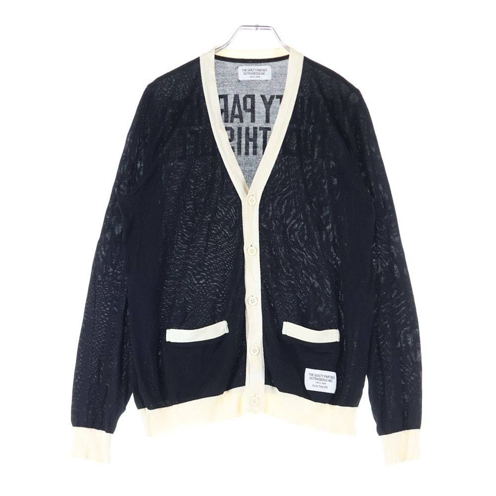 THE GUILTY PARTIES カーディガン WACKO MARIA (ワコマリア) THE GUILTY PARTIES シルク カーディガン