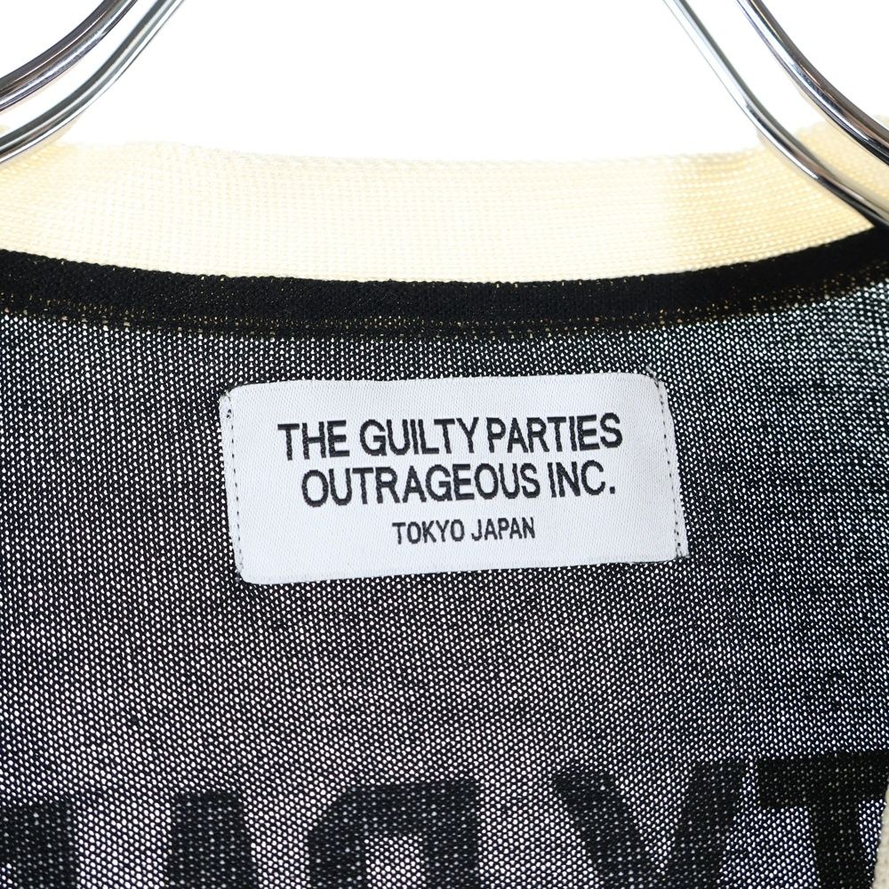 THE GUILTY PARTIES カーディガン WACKO MARIA (ワコマリア) THE GUILTY PARTIES シルク カーディガン