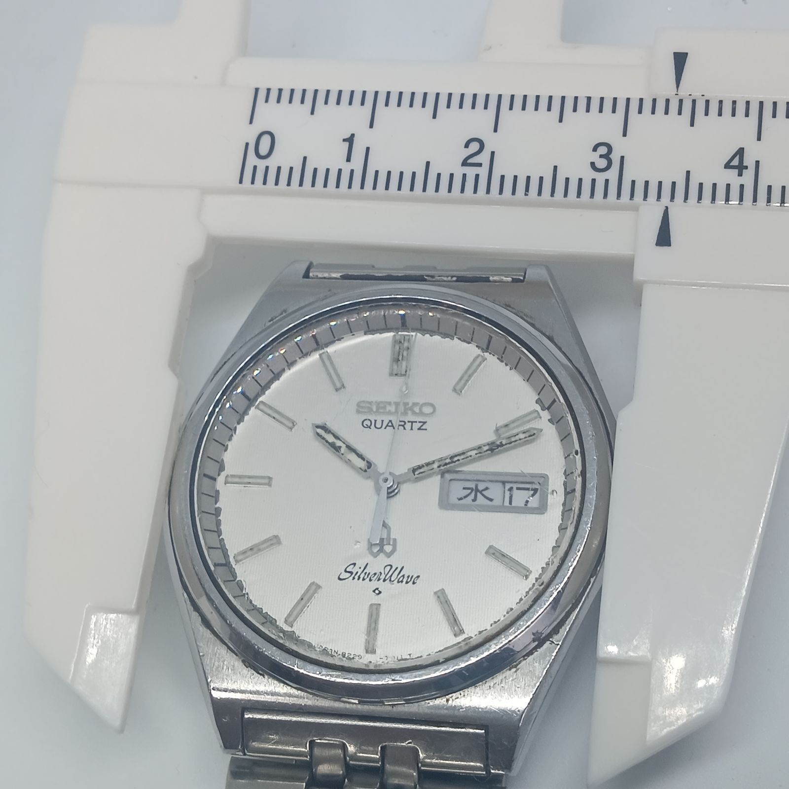 稼働 良品】1217-7 SEIKO Silver Wave セイコー シルバーウェーブ 8229
