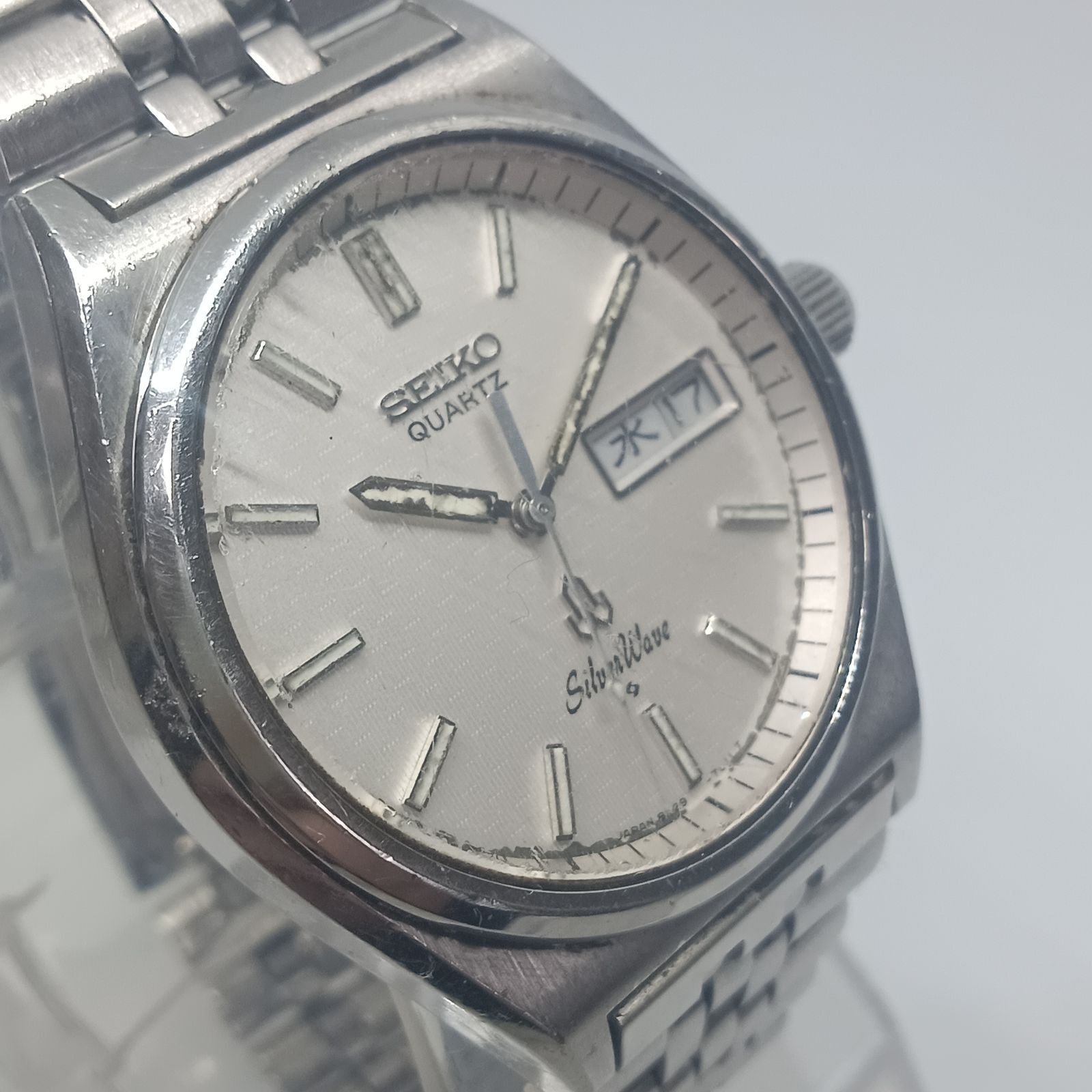 稼働 良品】1217-7 SEIKO Silver Wave セイコー シルバーウェーブ 8229