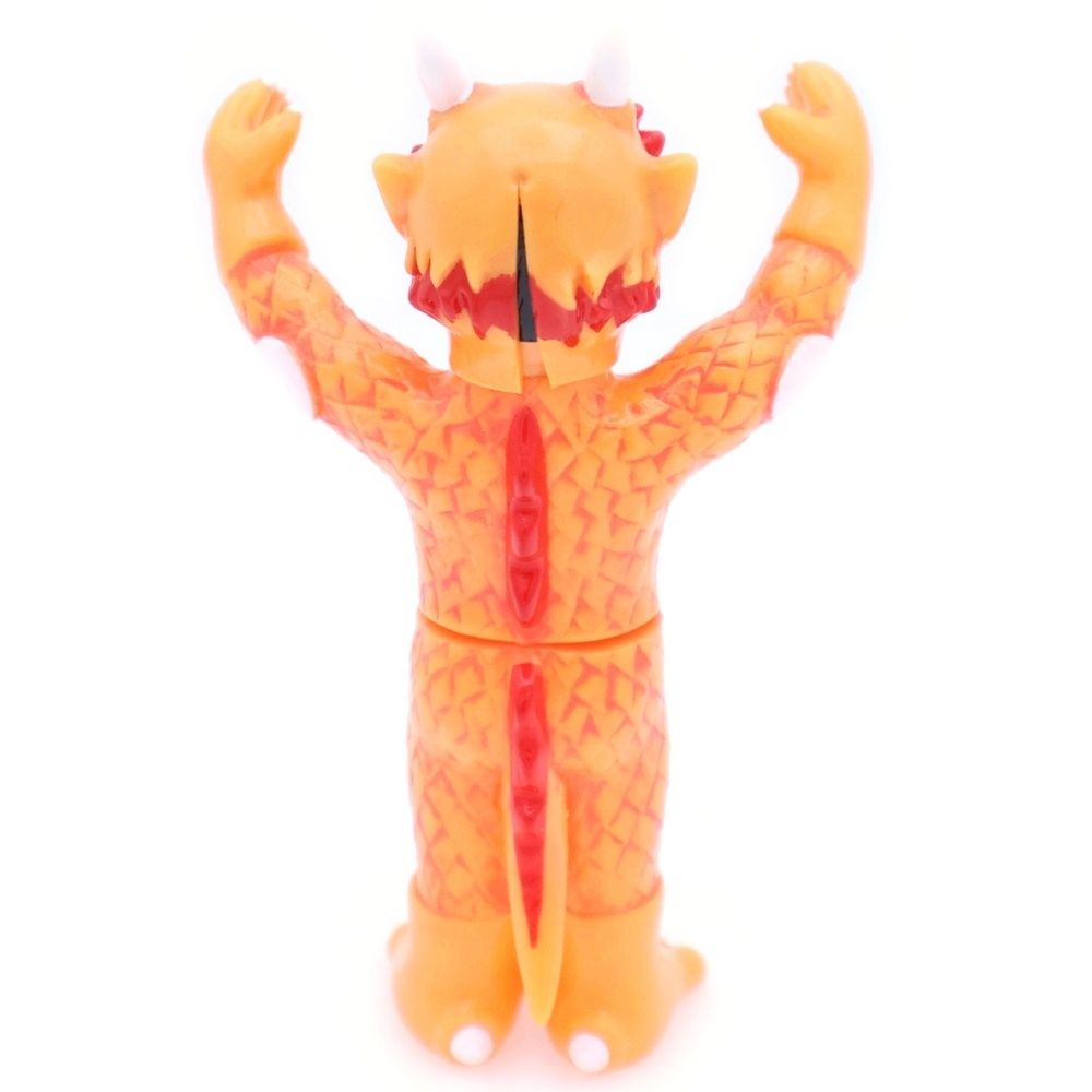 シークレットベース × SUPER 7 CAB DRAGON スーパーセブン キャバレロ キャブドラゴン フィギュア ソフビ オレンジ