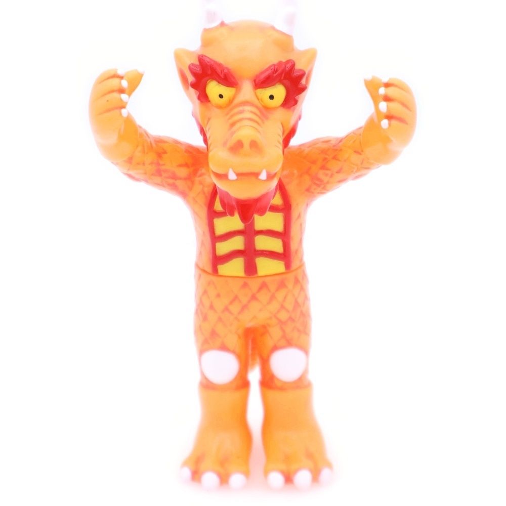 シークレットベース SUPER 7 CAB DRAGON スーパーセブン キャバレロ キャブドラゴン フィギュア ソフビ オレンジ