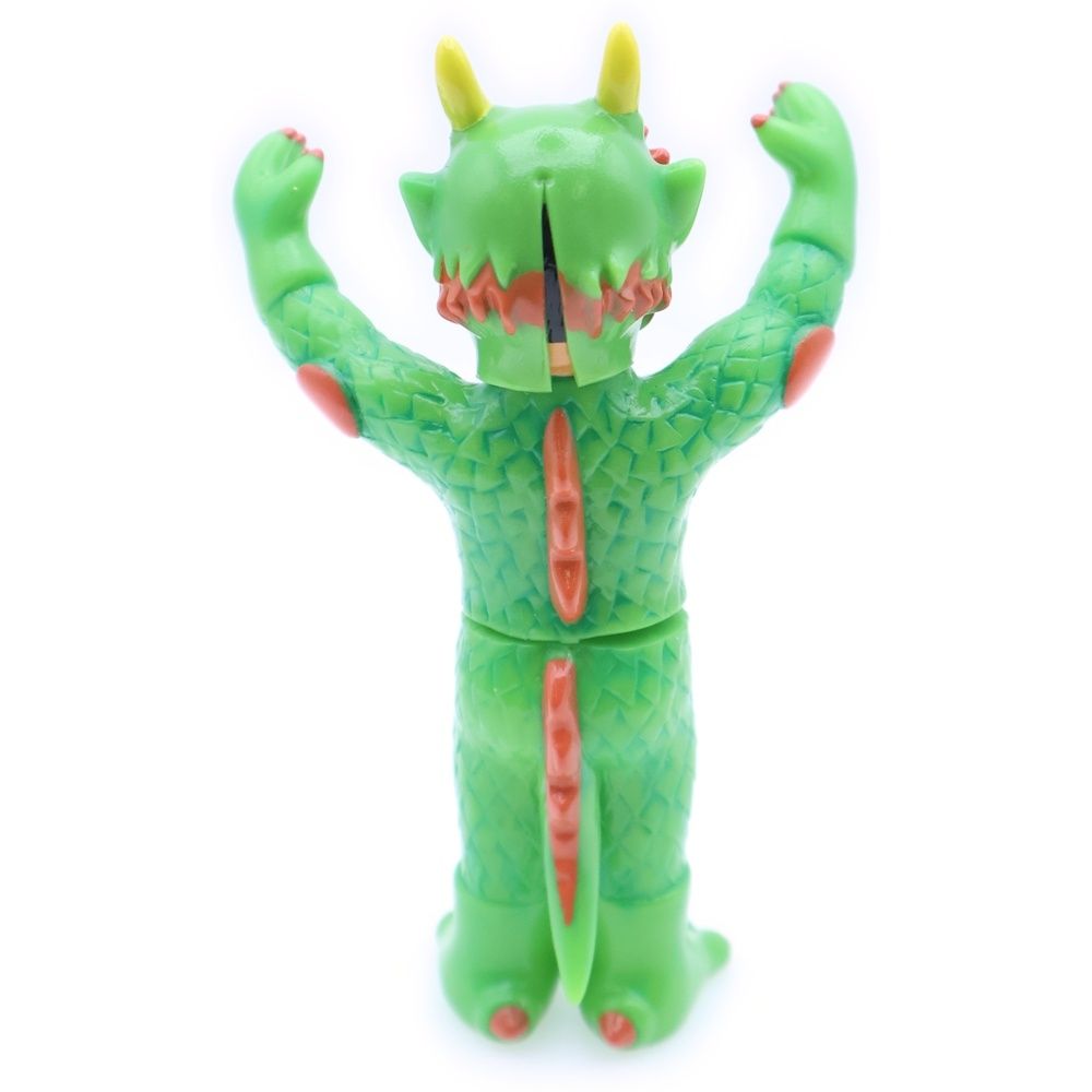 シークレットベース × SUPER 7 CAB DRAGON スーパーセブン キャバレロ キャブドラゴン フィギュア ソフビ グリーン